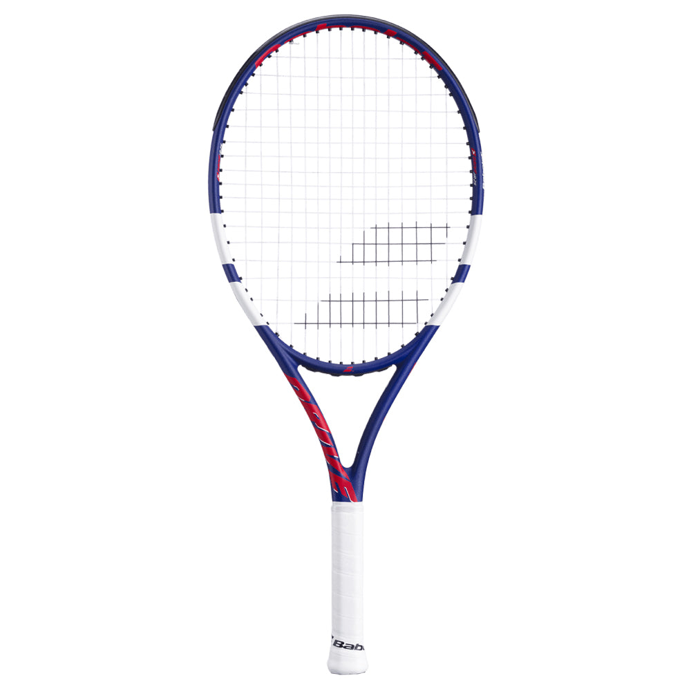 Babolat Drive Junior 25 2025 Tennis Racket - Blue/Red Youth Racquet for Kids & Beginners - Perfect for Junior Tennis Training & Matches