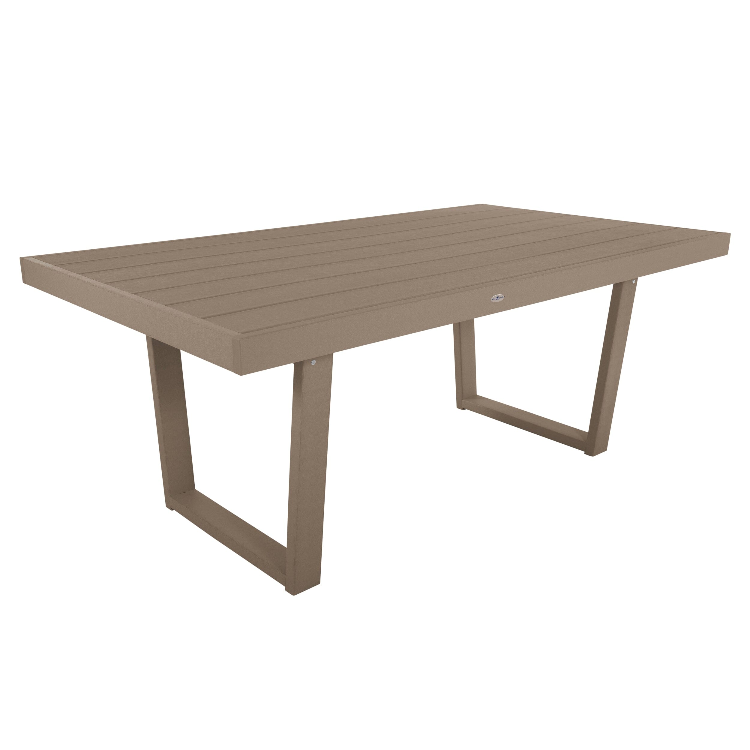 Modern Dining Table - Solid Wood Kitchen Table for 6 - Farmhouse Style Dining Room Furniture for Home & Restaurant Use