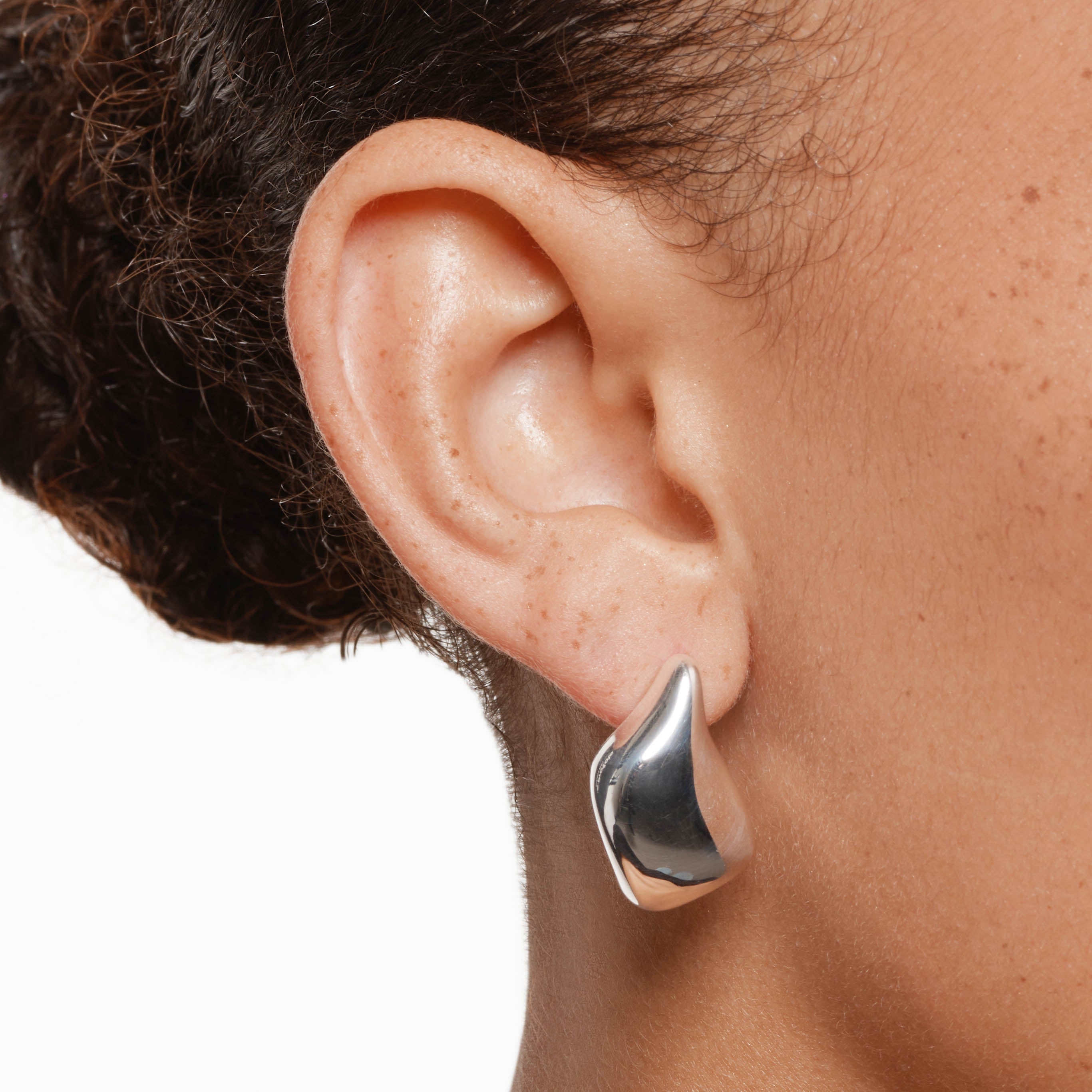 Organic Silver Drop Earrings for Women | Hypoallergenic & Lightweight | Perfect for Weddings, Parties & Everyday Wear