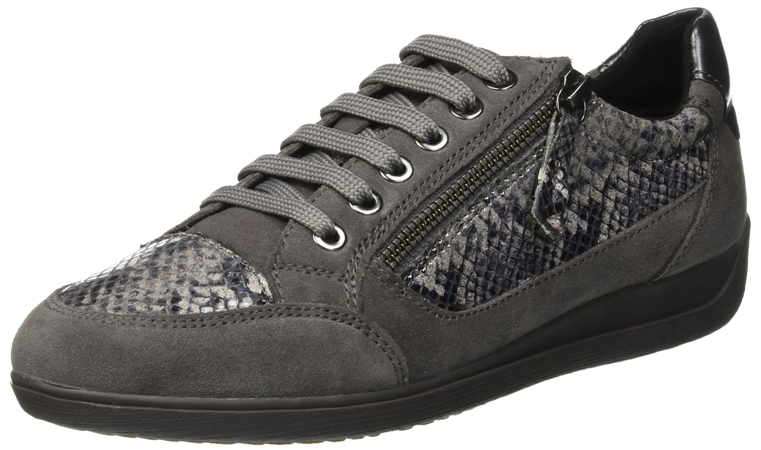 Geox Women's Low-Top Sneakers - Breathable Casual Walking Shoes for Women | Comfortable Lightweight Sneakers for Everyday Wear, Work & Travel