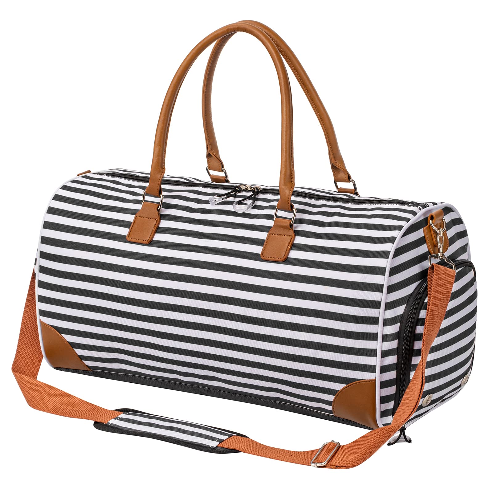 Kuston Sports Gym Bag with Separate Shoes Compartment & Wet Pocket - Durable Gym Duffel Bag for Men & Women - Perfect for Workouts, Travel & Overnight Trips