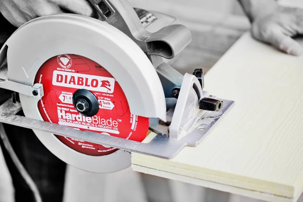 7 1/4 Inch x 4 Tooth Fiber Cement Saw Blade - 6 Pack for Cutting Fiber Cement Boards | Perfect for Roofing, Siding, and Construction Projects