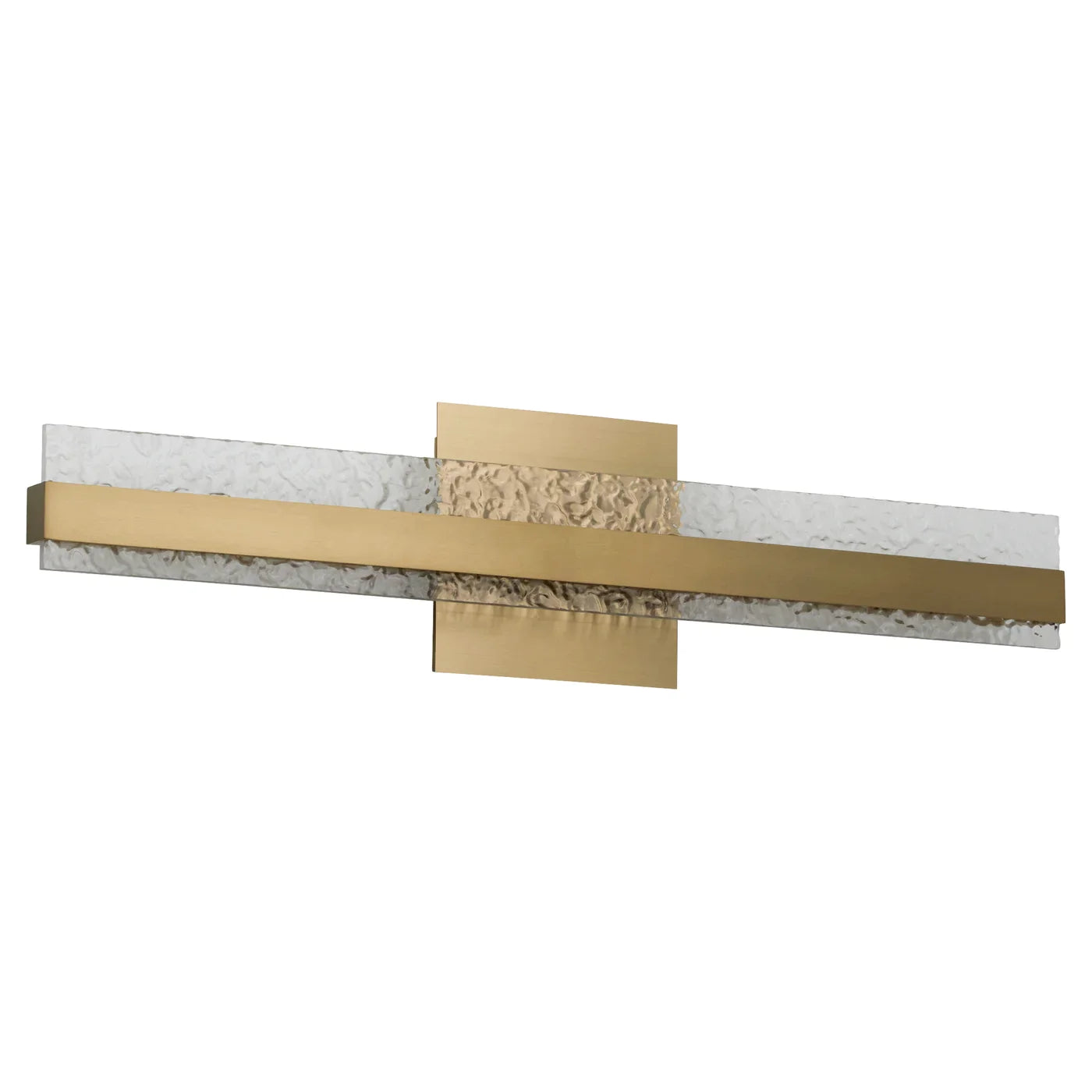 Oxygen ANTARES 3 5004 40 Vanity Light Fixture 24 Inch Aged Brass - Modern Bathroom Lighting for Vanity Mirror, Dresser & Makeup Area