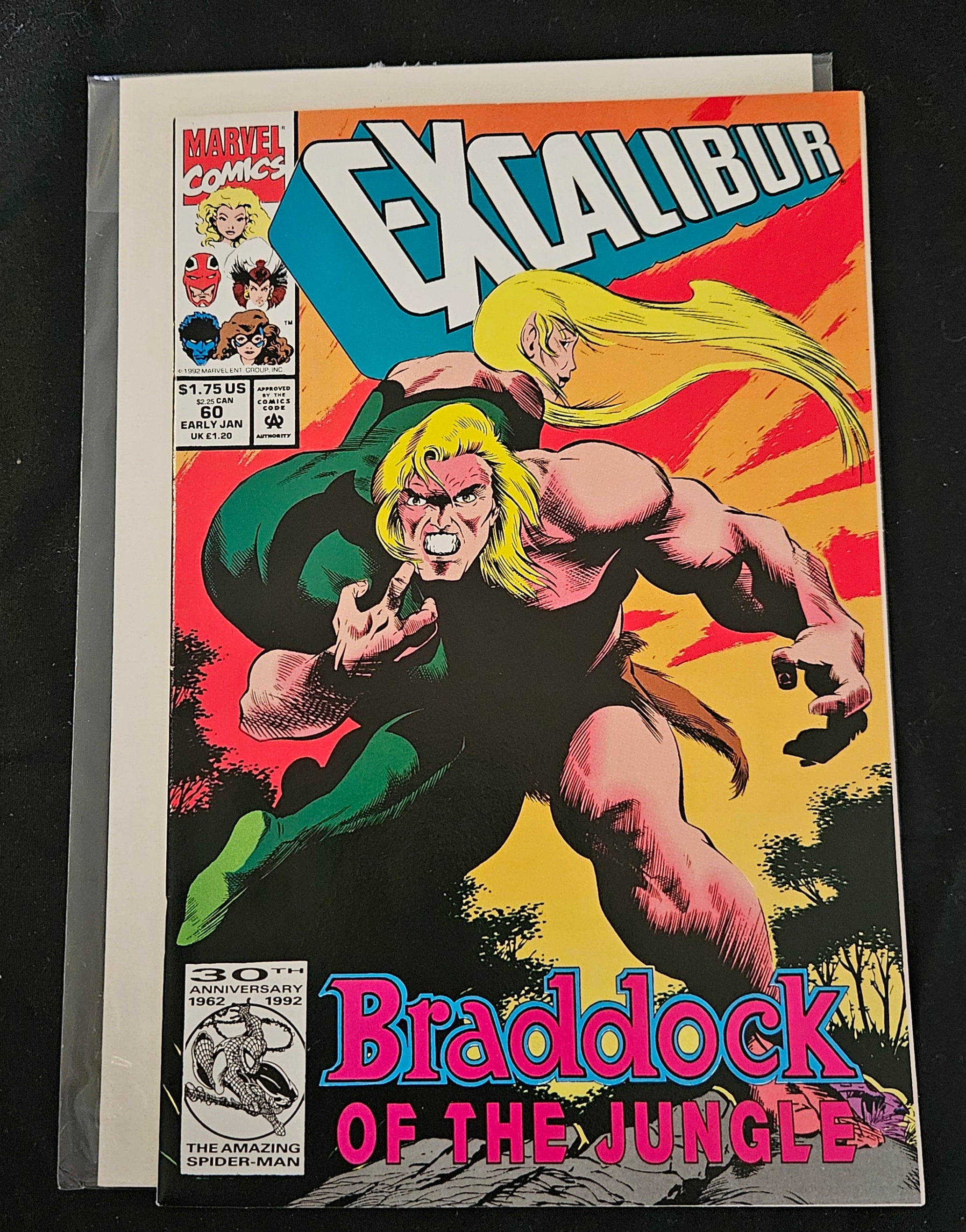 Excalibur #60 Marvel Comic Book (March 1993) - The Final Strike - Near Mint Condition - Collectible Superhero Comics for Marvel Fans & Comic Book Collectors - Perfect for Displays, Gifts & Investment