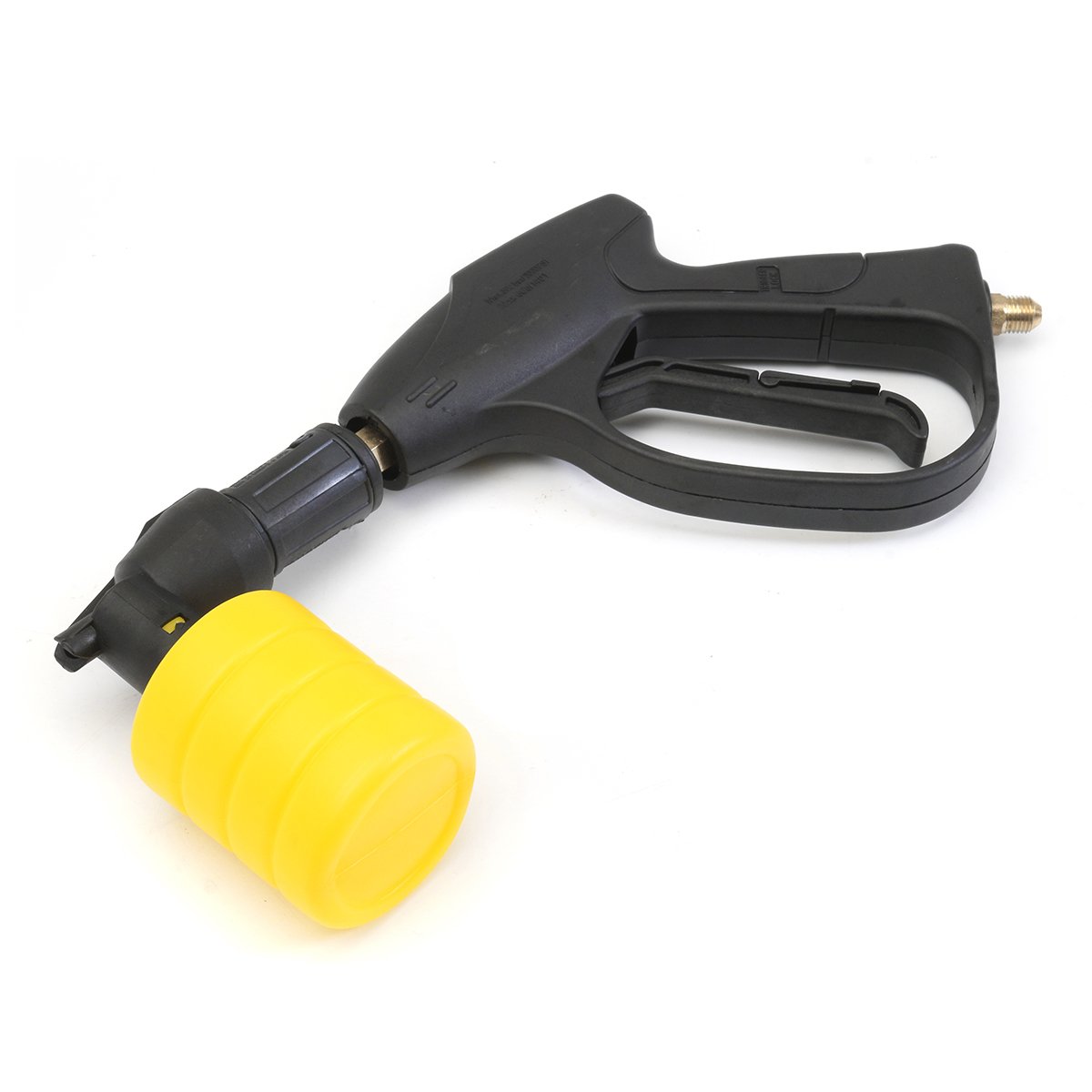 **High Pressure Electric Portable Washer Gun & Pump Set - Yellow | Ideal for Car Washing, Home Cleaning, and Outdoor Use**