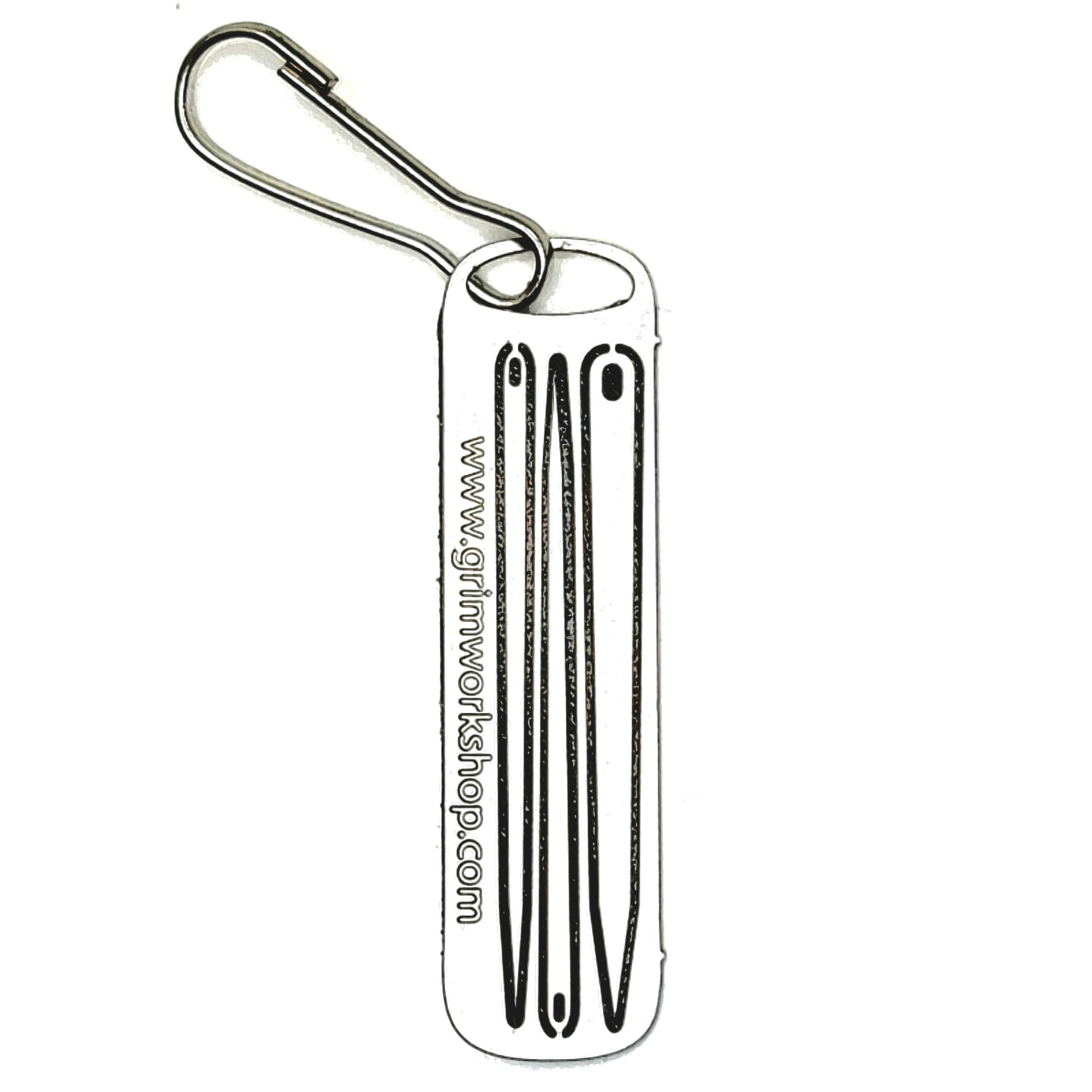 Grim Workshop Micro Sewing Needle Tool - Compact Survival Repair Kit for EDC & Outdoor Adventures - Emergency Gear for Clothing, Gear & Backpack Fixes