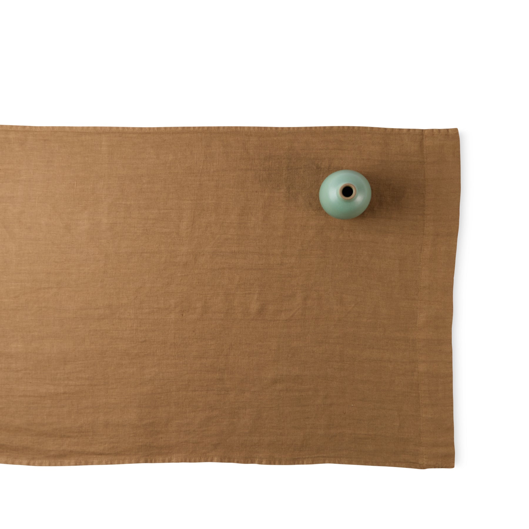 Premium Russet Brown Table Runner - Elegant Dining Decor for Thanksgiving, Christmas & Holiday Parties