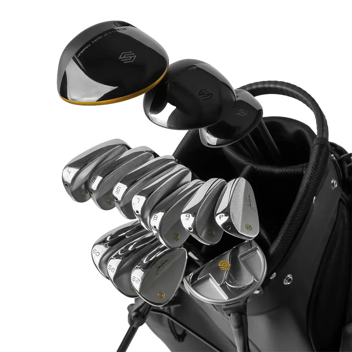Stix Golf Co. Nicklaus Complete 14-Piece Golf Club Set for Men - Premium Right Handed Golf Clubs with Bag - Perfect for Beginners & Intermediate Golfers on the Course