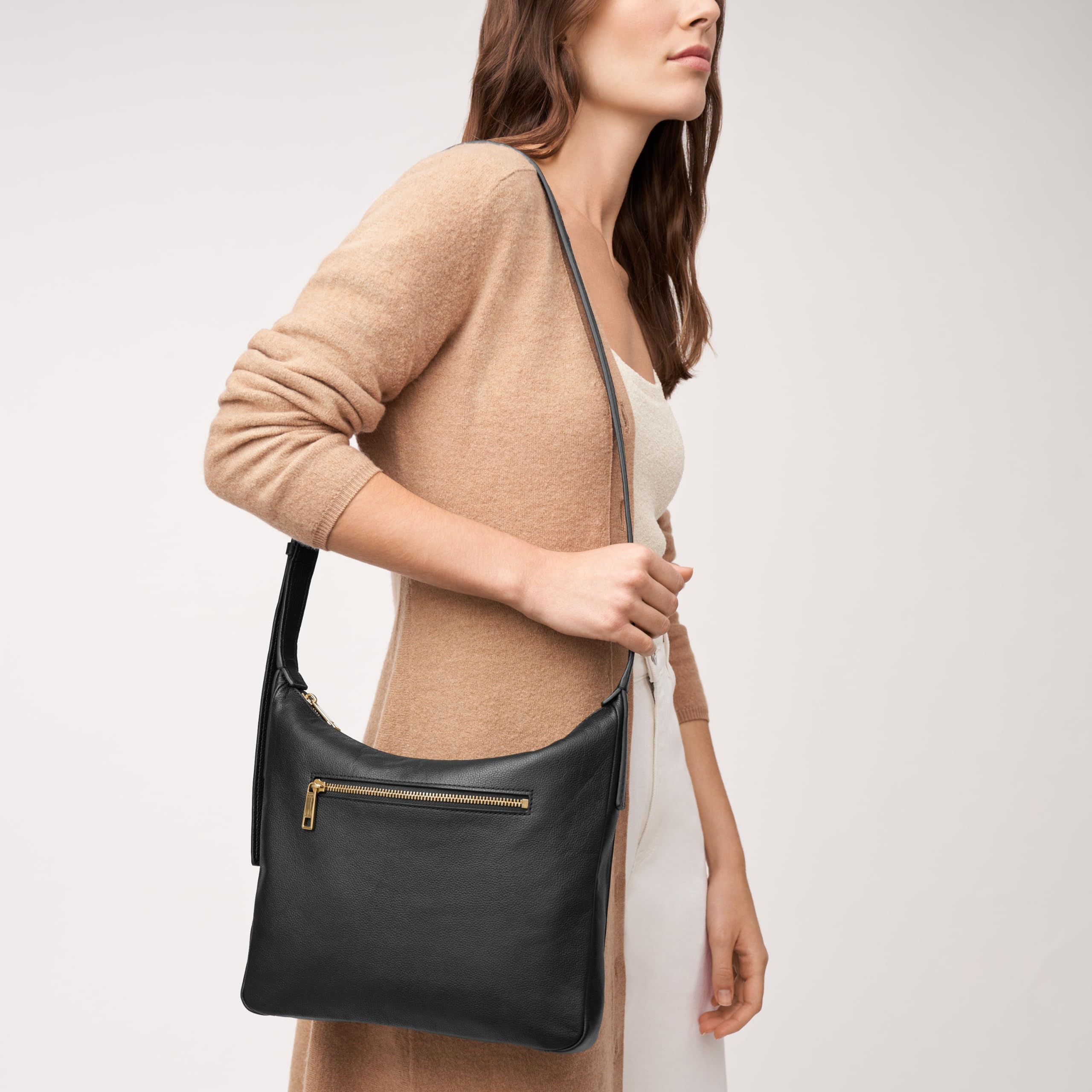 Fossil Women's Cecilia Genuine Leather Crossbody Purse - Stylish Handbag for Everyday Use, Work & Travel