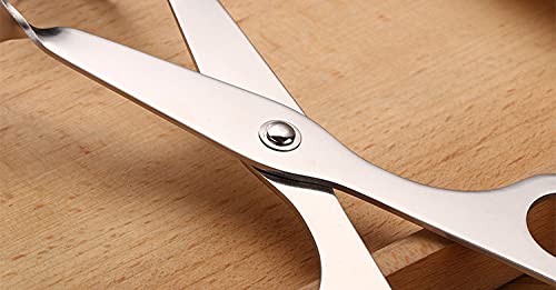 WOIWO 1-Pack Stainless Steel Food Clip - Bread, Salad & Cake Clips - Durable Kitchen Scissors Clip for Baking, Cooking & Food Storage | Perfect for Kitchen, Picnics & Meal Prep