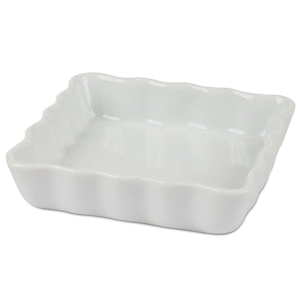 4-Inch Square China Dishes Set of 4 - Elegant Asian Appetizer Plates for Sushi, Dim Sum & Small Bites - Perfect for Dinner Parties, Restaurants & Home Use