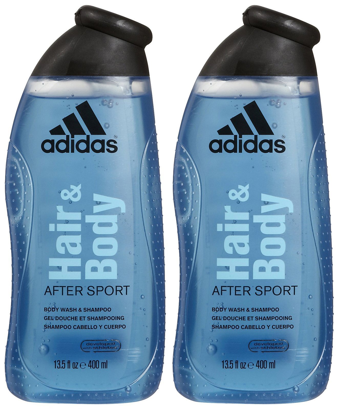 Adidas After Sport Hair & Body Wash for Men & Women - 13.5 oz Refreshing Shower Gel for Post-Workout, Gym & Active Lifestyle - Hydrating & Energizing Formula