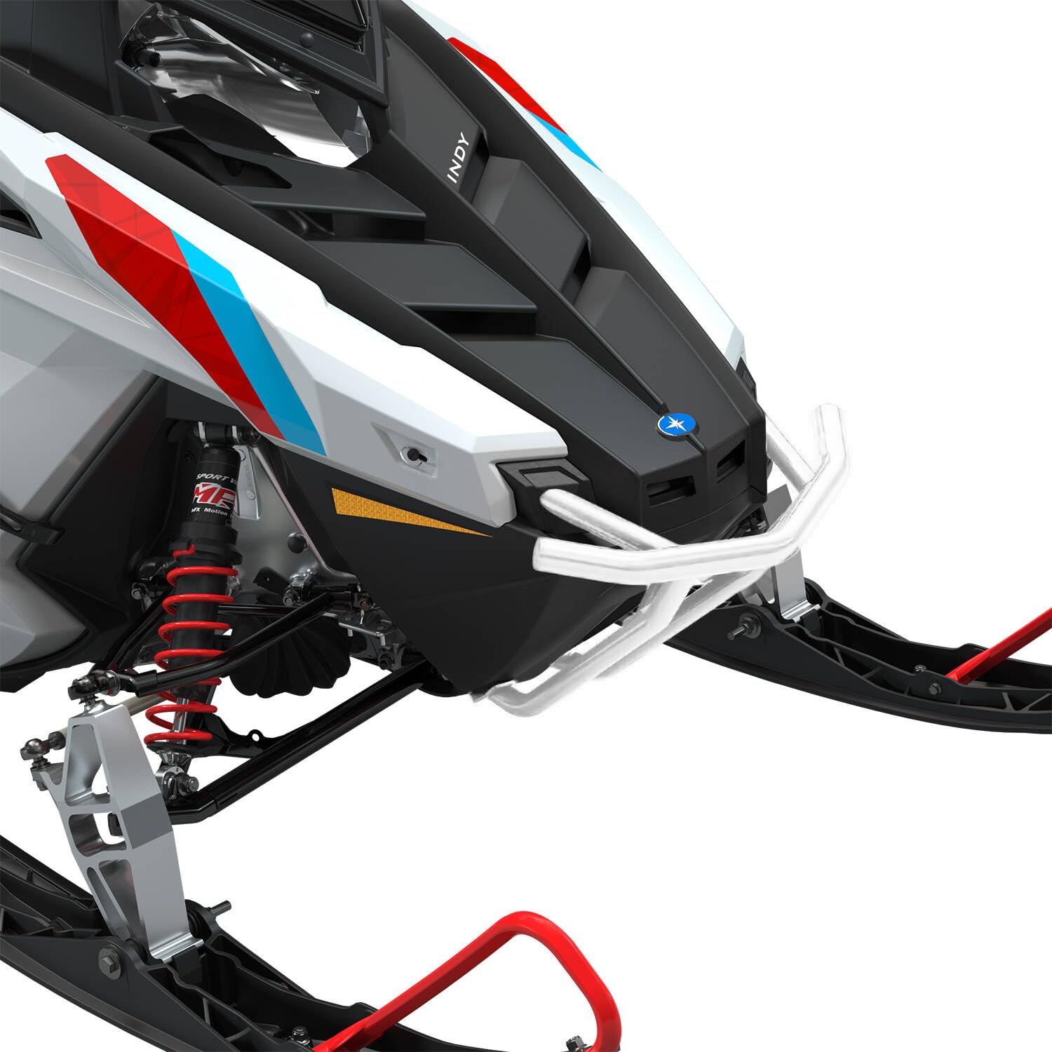 Polaris Snowmobile PRO RIDE Ultimate Front Bumper - Heavy Duty Protection for Winter Off-Roading & Trail Riding - Perfect for Snowy Terrains & Mountain Adventures