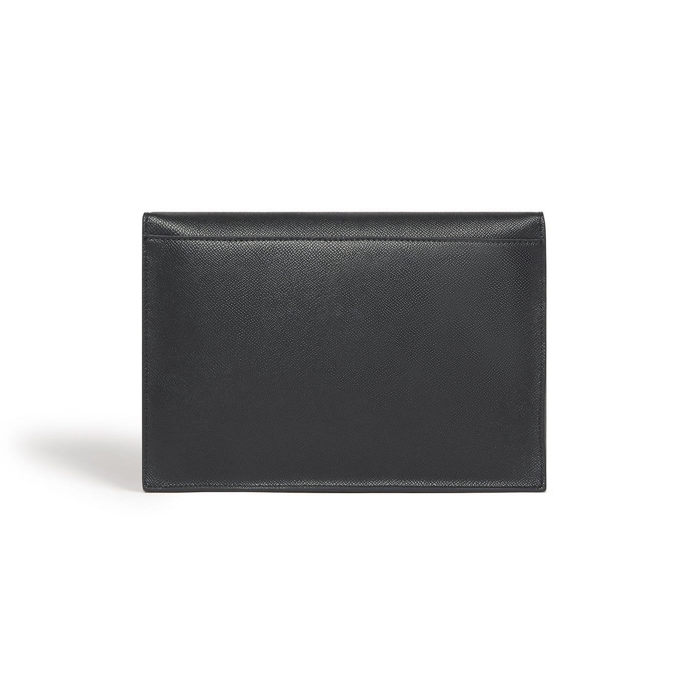 Vegan Leather Clutch Crossbody Bag for Women - Stylish Black Purse for Everyday Use, Parties & Date Nights