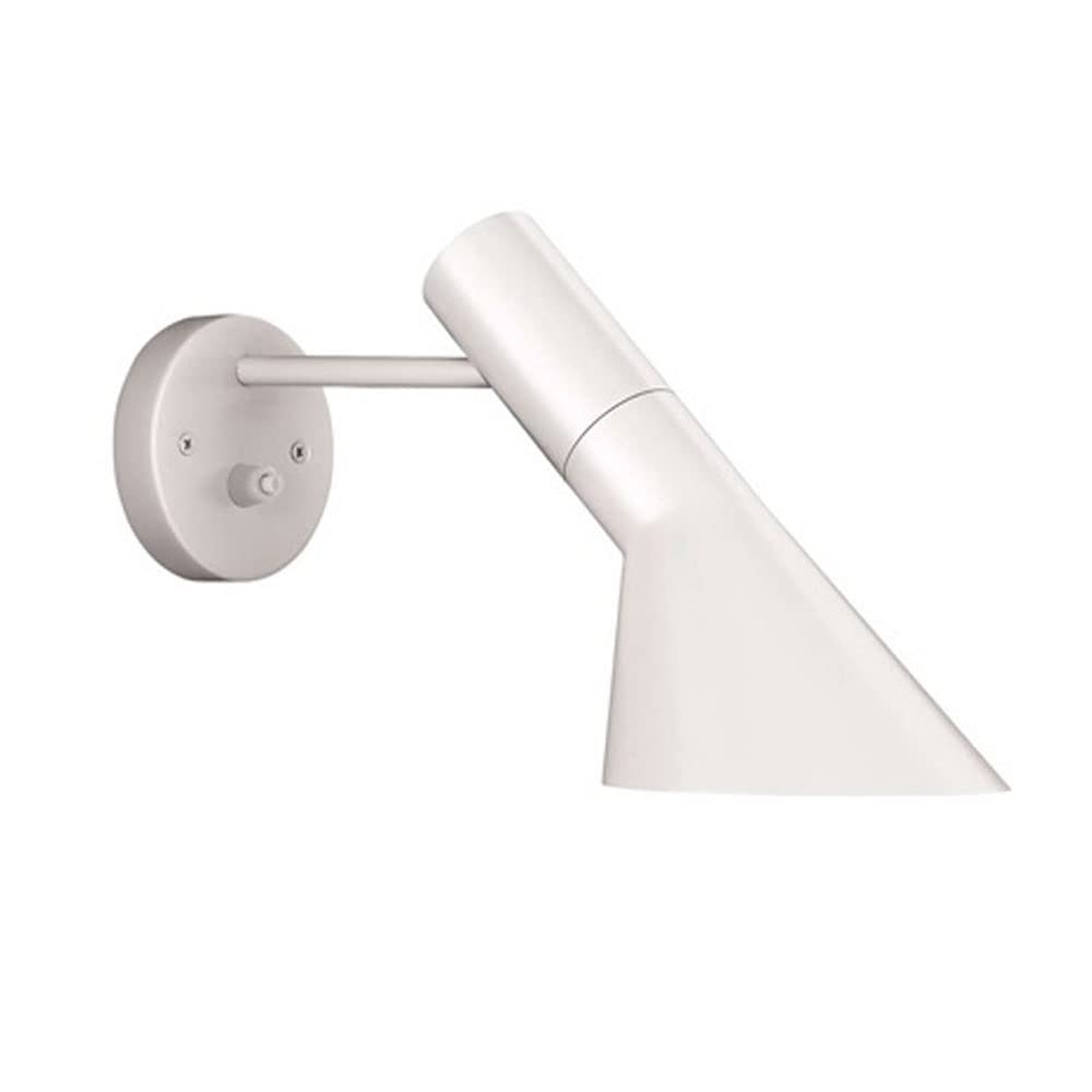 Modern LED Wall Sconce Light - Adjustable Wall Mount Reading Lamp for Living Room, Bedroom, Bedside, Lobby & Dining Room - White Indoor Lighting Fixture for Home & Hotel Decoration (Perfect for Reading Nook & Cozy Ambiance)