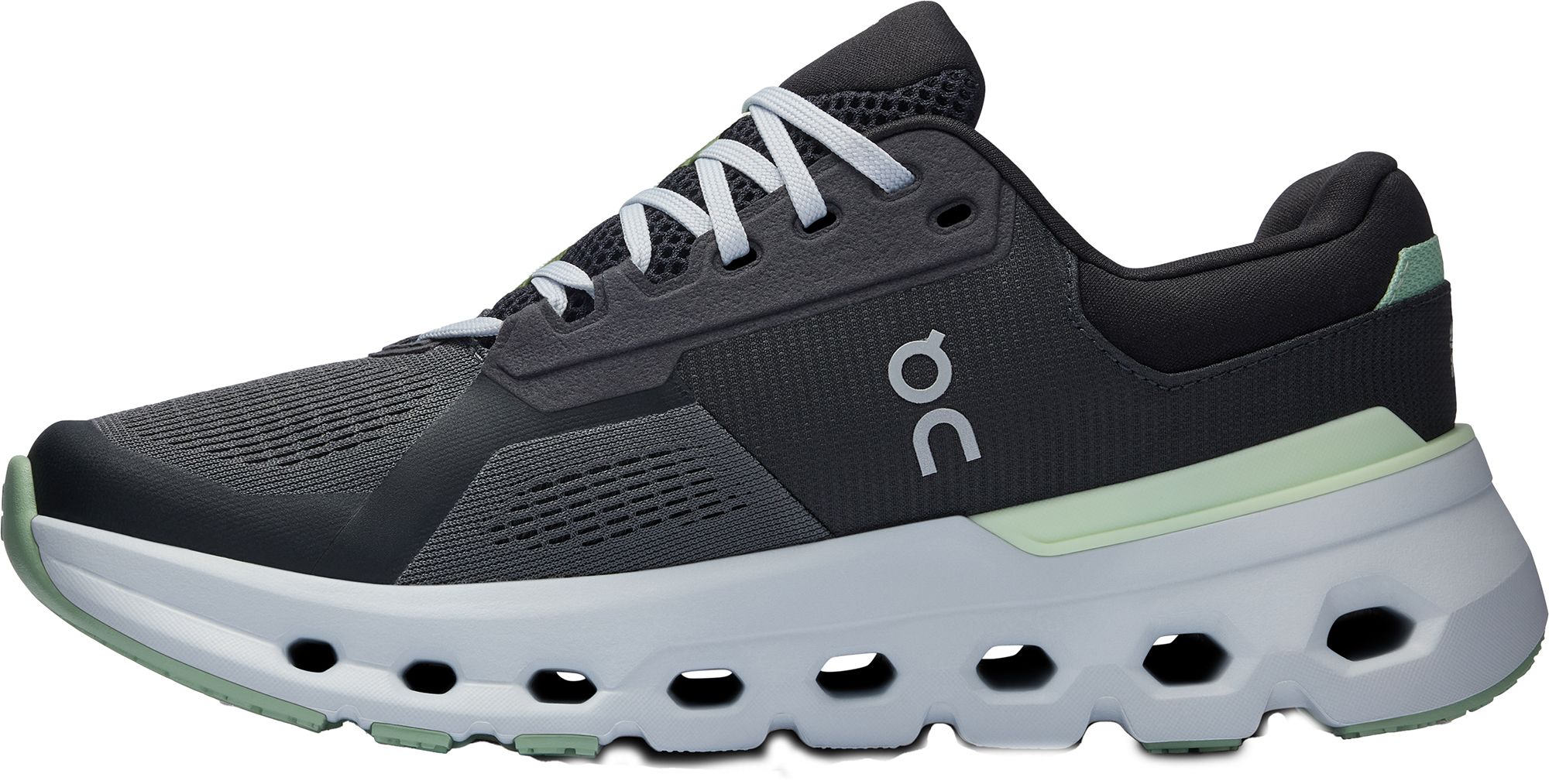Women's Cloudrunner 2 Wide Running Shoes - Shadow/Lima Color - Lightweight Cushioned Sneakers for Jogging, Gym Workouts & Everyday Wear