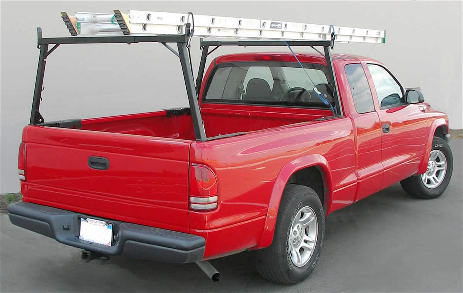 Black Rail Rack for Nissan Titan (2008-2018) - Truck Bed Storage Solution