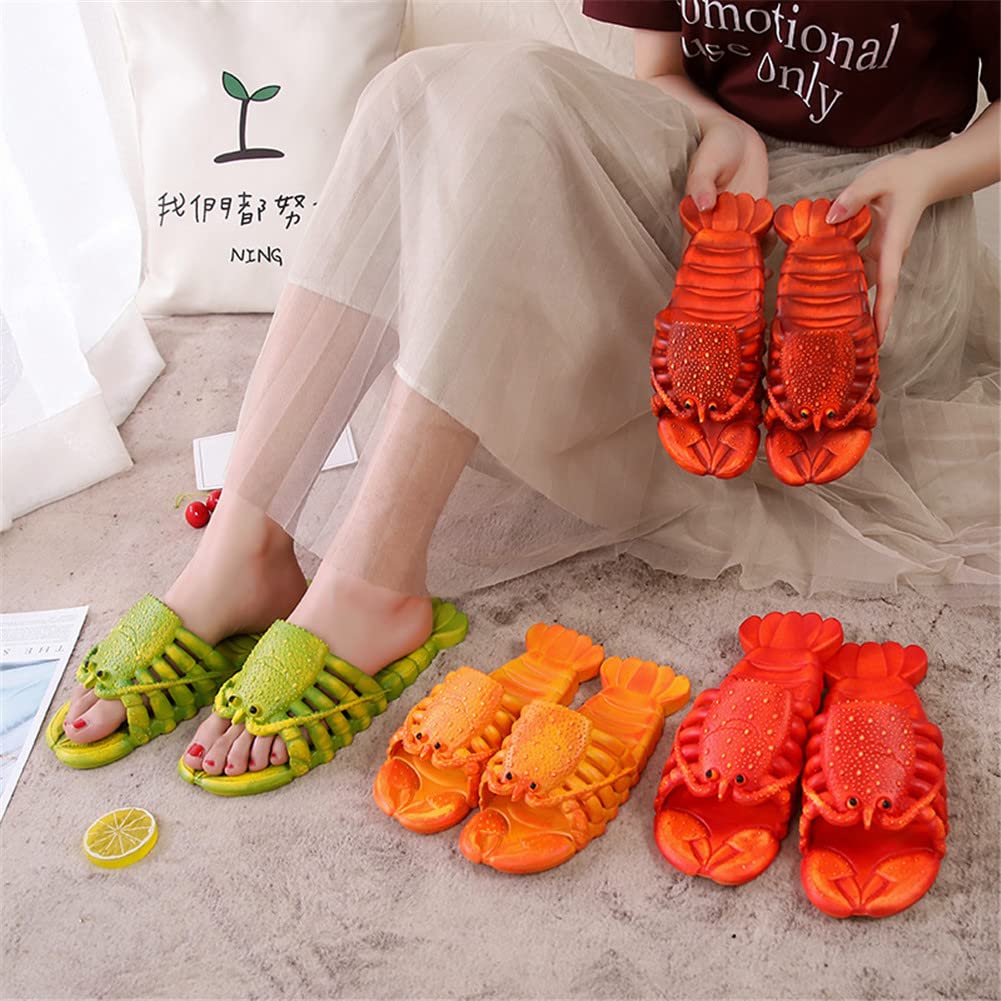 TOTENJS Lobster & Fish Slippers - Comfortable Bass Sandals for Men & Women | Perfect for Home, Beach, and Funny Gift Ideas