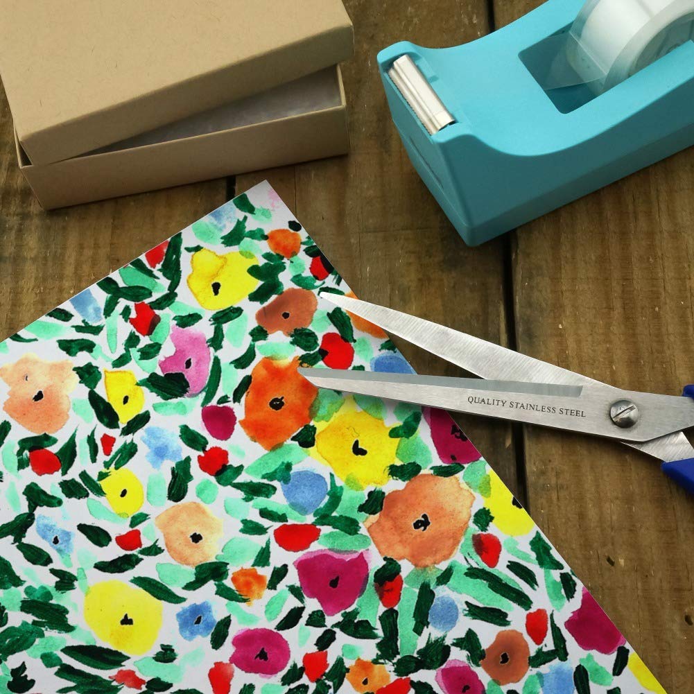 Flower Garden Gift Wrap Paper Rolls - Eco-Friendly Wrapping Paper for Birthdays, Weddings & Holidays - GRAPHICS & MORE Premium Wrapping Paper for DIY Crafts, Gift Bags & Present Wrapping