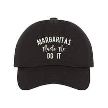Margaritas Made Me Do It Unisex Embroidered Baseball Cap - Funny Drinking Hat for Parties, Beach & Festivals | Cotton Adjustable Dad Hat for Men & Women
