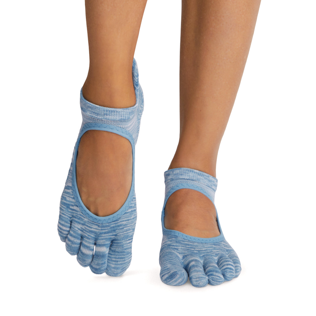 Bellarina Grip Socks by ToeSox - Non-Slip Yoga Socks for Ballet, Barre & Pilates | Spring Collection 2024 | Perfect for Dance Studios & Home Workouts