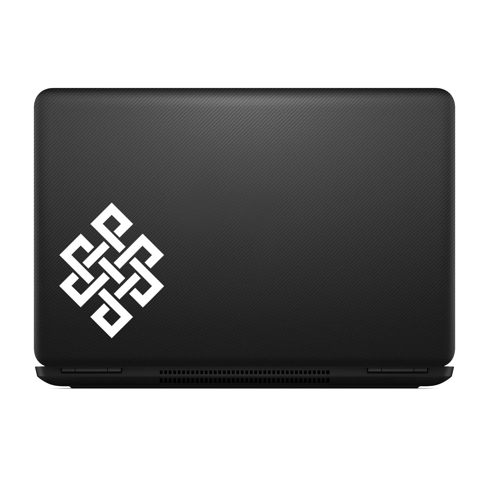Celtic Tile Silhouette Stickers - 5.5