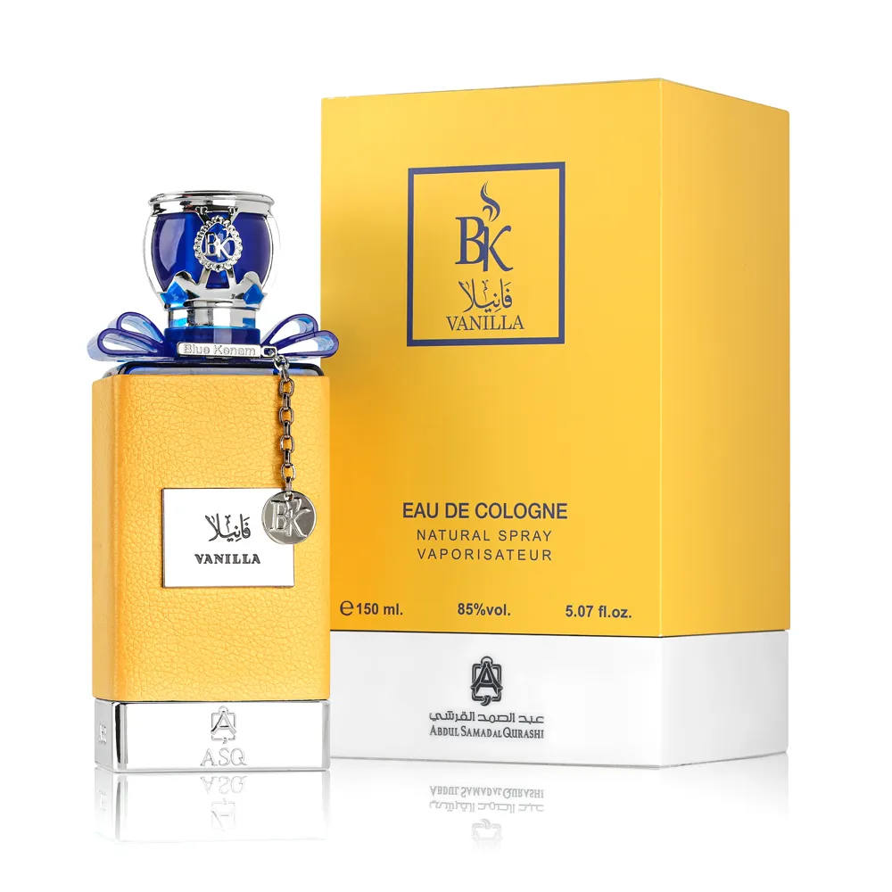 Premium Blue Kannam Vanilla Cologne for Men - 5 oz (150ml) Long-Lasting Fragrance - Fresh & Masculine Scent - Perfect for Daily Wear, Office & Special Occasions