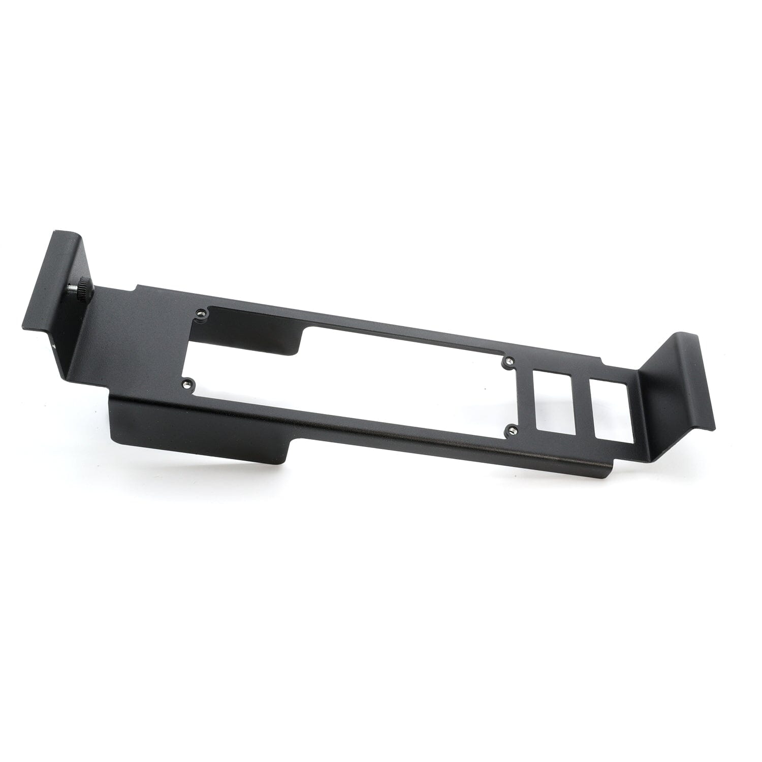 Universal Car Center Console Radio Mount Holder for Ford, Chevy, GMC & Ram TRX Trucks - Perfect for GPS, Phone & Tablet Installation While Driving