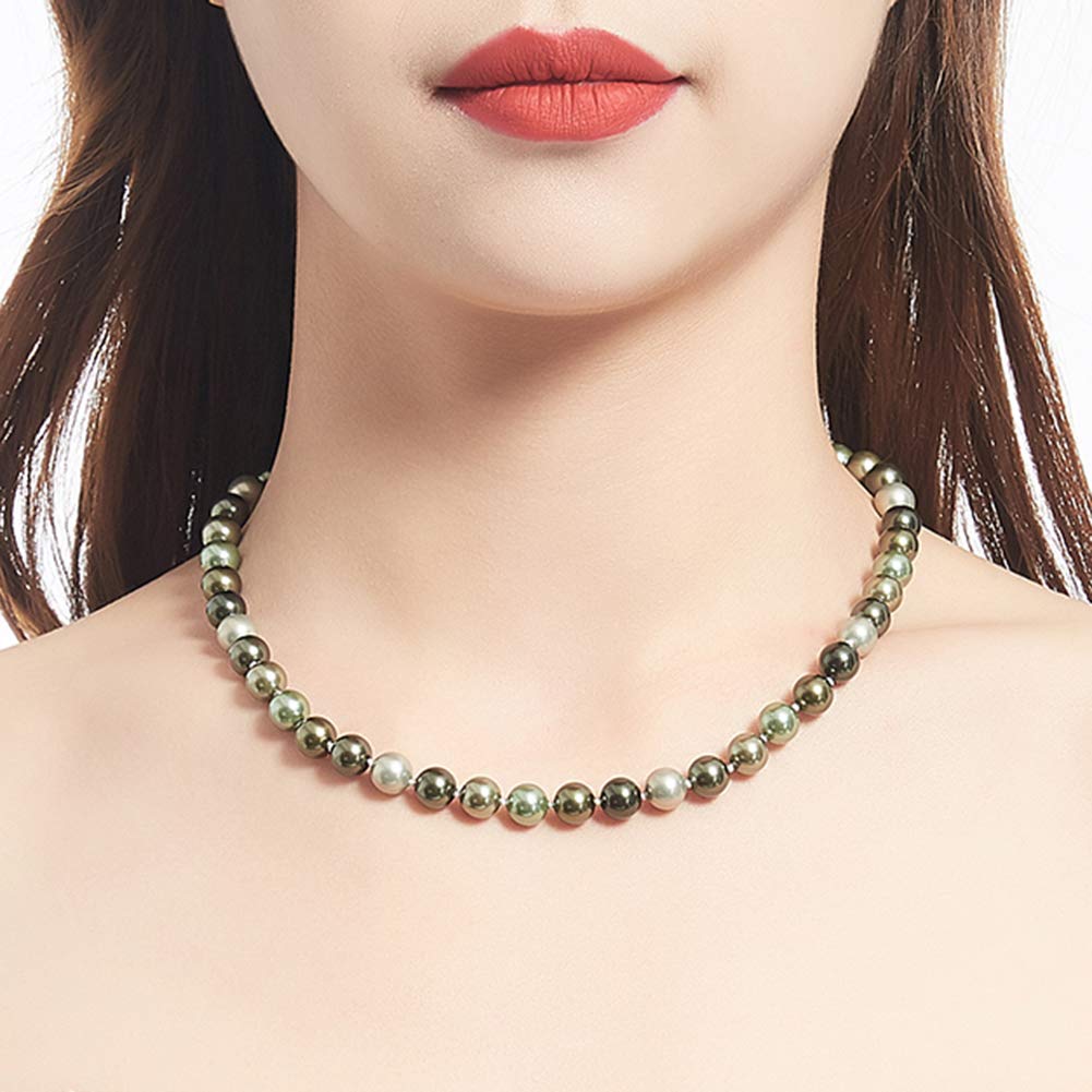 Elegant Beaded Pearl Choker Necklace - Women's Fashion Jewelry Birthday Gift for Wedding, Party & Special Occasions