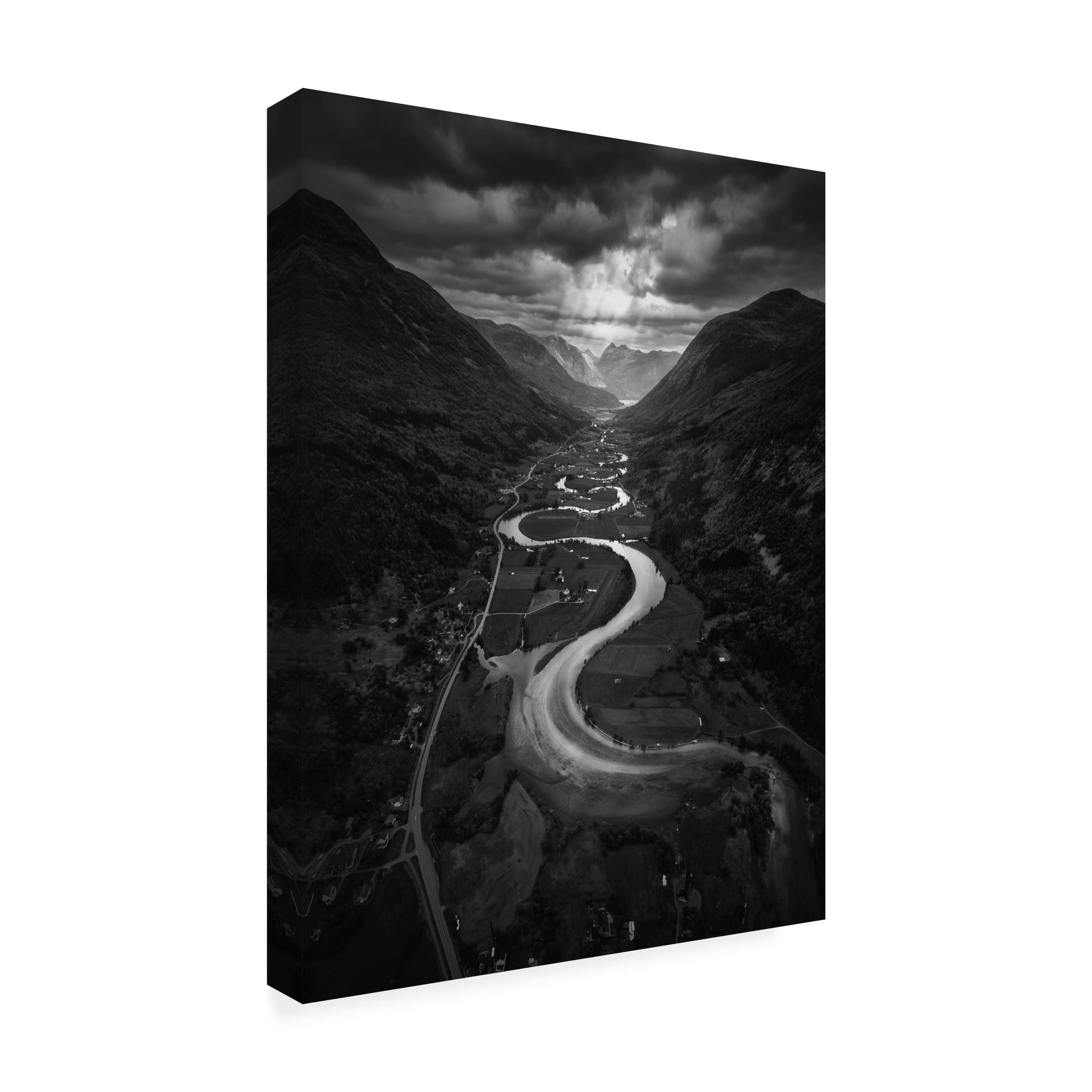 Juan Pablo de Serquimal 2 Canvas Wall Art Print - Modern Abstract Painting for Living Room, Bedroom & Office Decor | Trademark Fine Art Collection