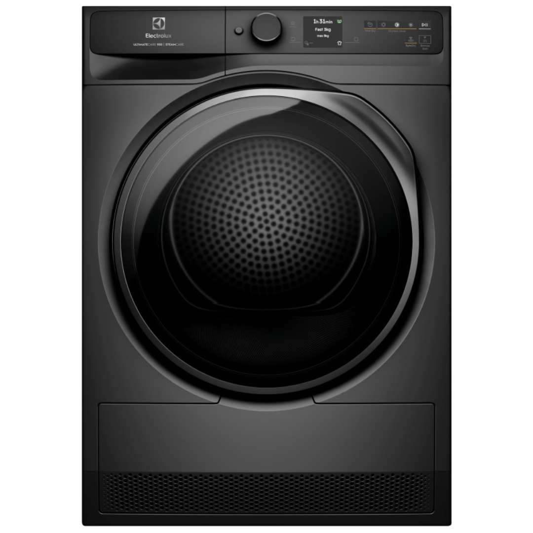 Electrolux EDH902R9SC 9kg UltimateCare 900 Heat Pump Dryer with Steam Function - Energy Efficient Laundry Solution for Home & Apartment Use