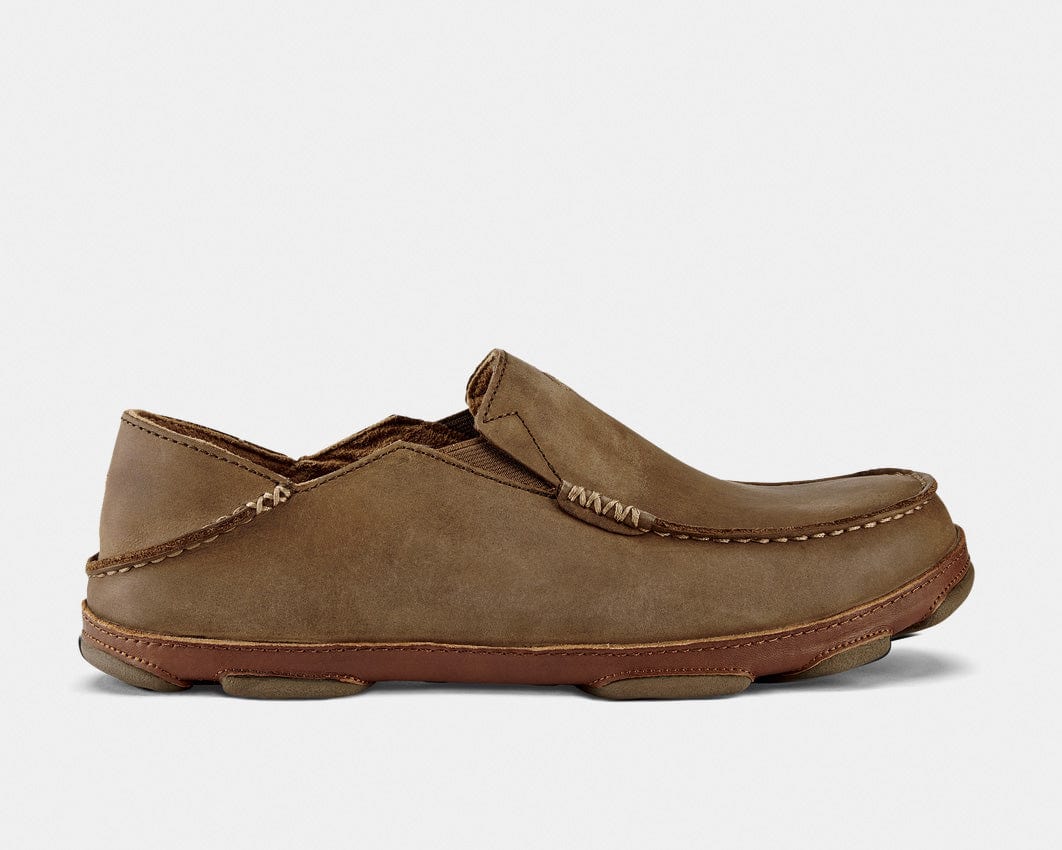 Olukai Moloa Men's Slip-On Shoes - Comfortable & Stylish Waterproof Loafers for Casual Wear, Beach, and Outdoor Activities
