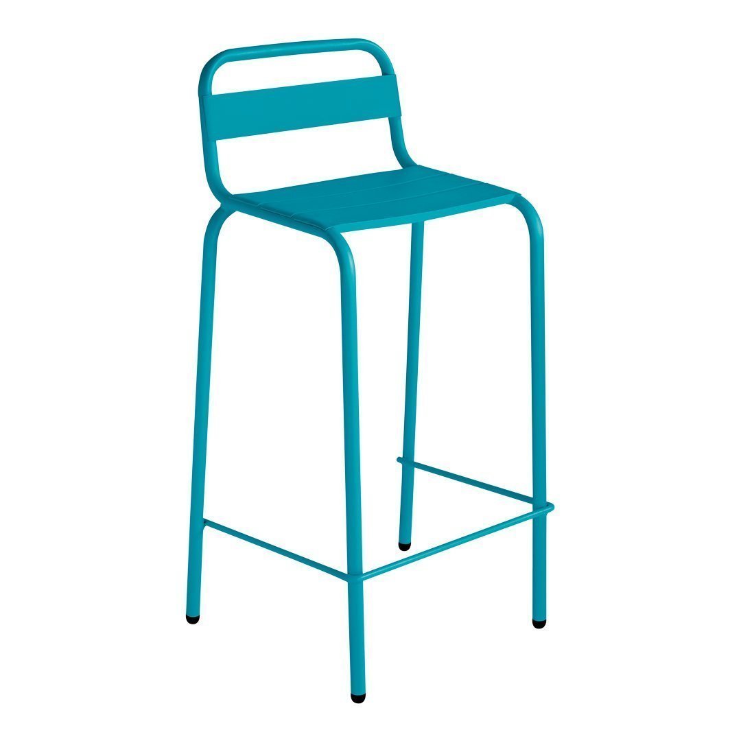 Modern Barceloneta Bar Stool - Adjustable Height Counter Stool with Backrest, PU Leather Seat - Perfect for Kitchen Island, Breakfast Nook & Home Bar Decor