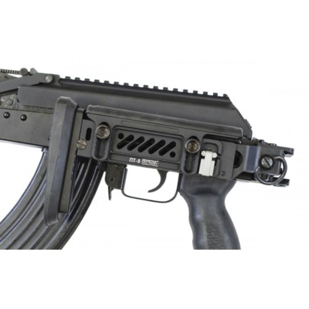 ZenitCo PT-5 Folding Stock - Adjustable Telescopic Rifle Stock for AK & AR Platforms | Perfect for Tactical, Hunting & Competitive Shooting