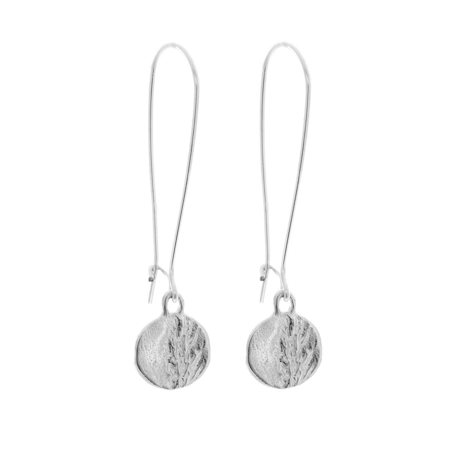 Wild Grass Earrings | Handmade Boho Disc Earrings for Women | Perfect for Festivals, Weddings & Everyday Wear