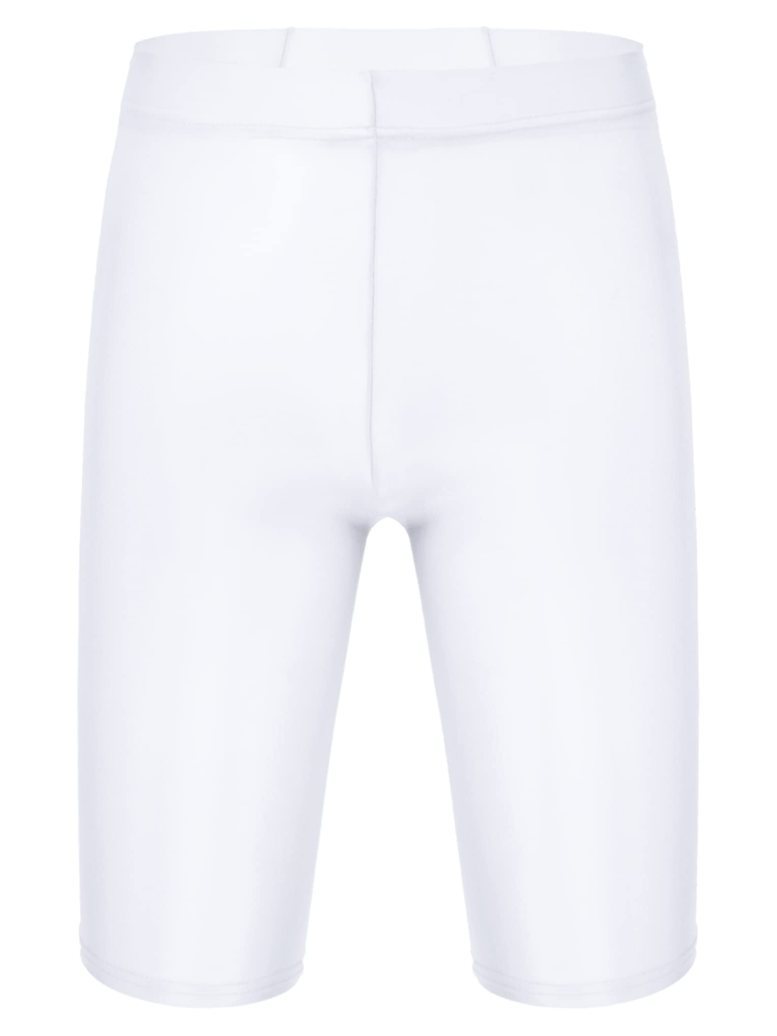 Men's Shiny Compression Shorts - Quick Dry Workout Shorts with Soft Fabric for Running, Gym & Swimming | Moisture-Wicking Athletic Wear for Sports & Active Lifestyle