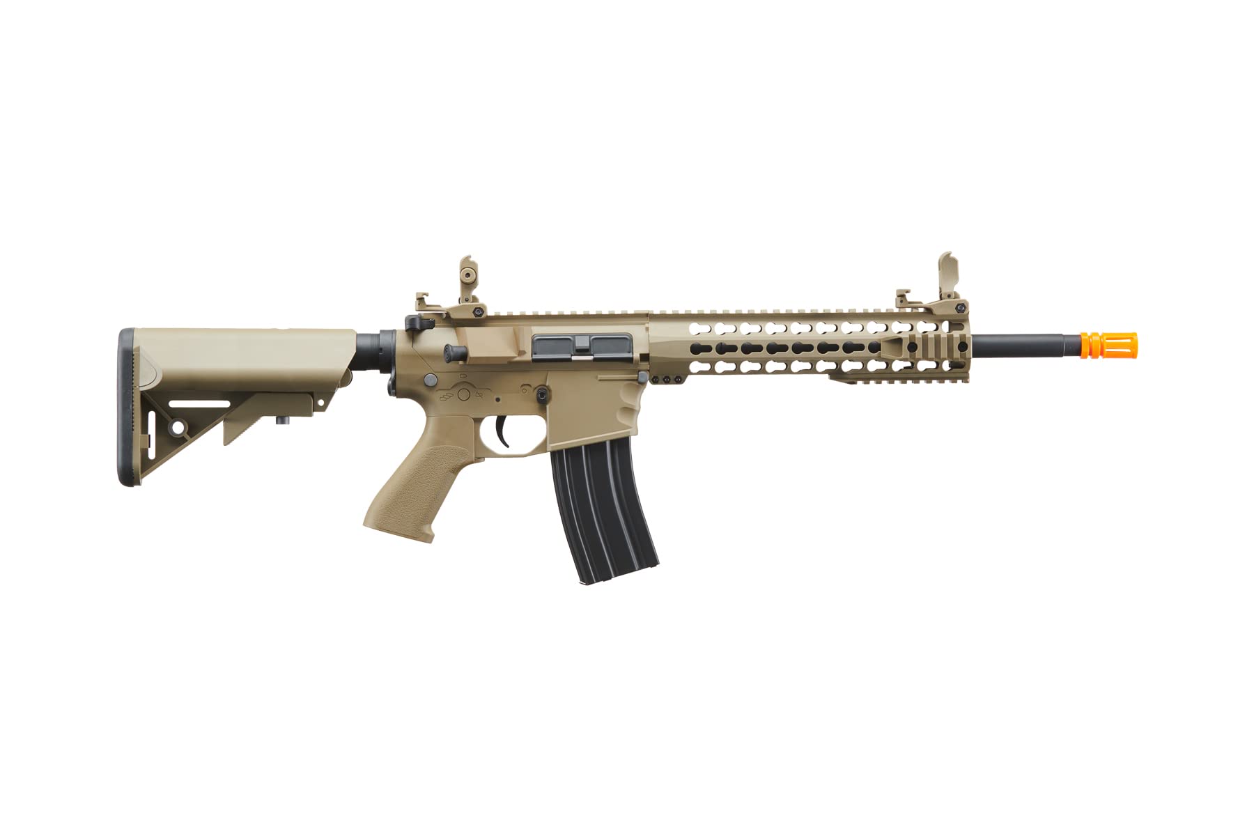Lancer Tactical Gen 2 M4 Evo Airsoft Rifle - Nylon Polymer AEG with Mid-Cap Magazine | Includes Battery, Charger & 1000 Rounds 0.20g BBs | Perfect for Milsim, Target Practice & Airsoft Battles