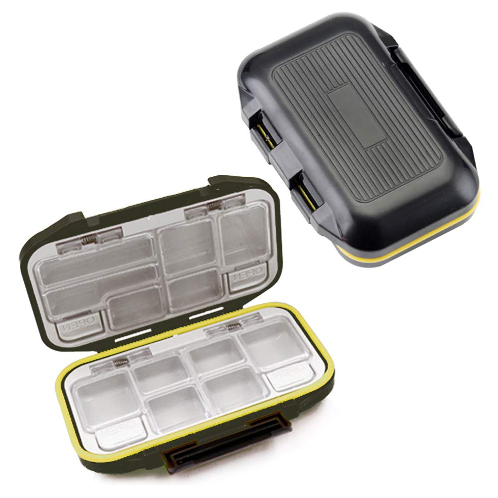 YUKI Fishing Lure Box - Tackle Storage Organizer for Fly Fishing Vest