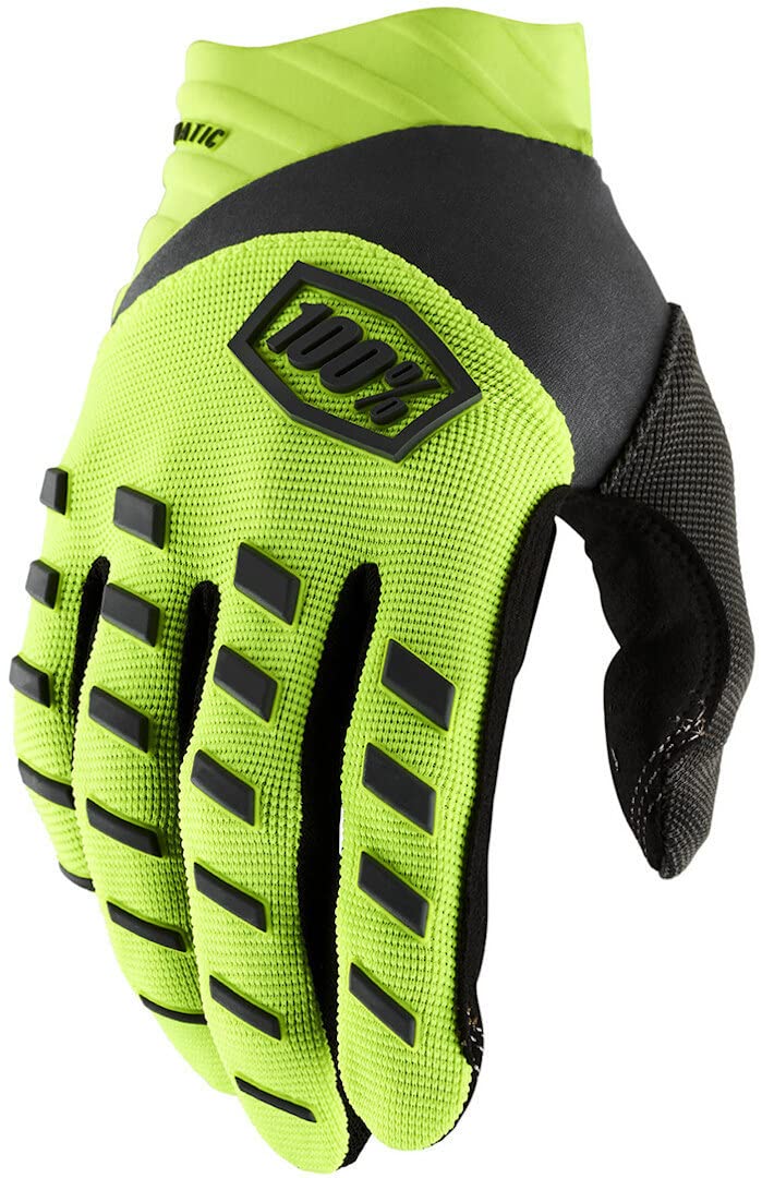 100% AIRMATIC Youth Motocross & Mountain Biking Gloves - Durable MTB & Dirt Bike Riding Protective Gear for Kids & Teens - Perfect for Off-Road Trails, BMX & Cycling Adventures