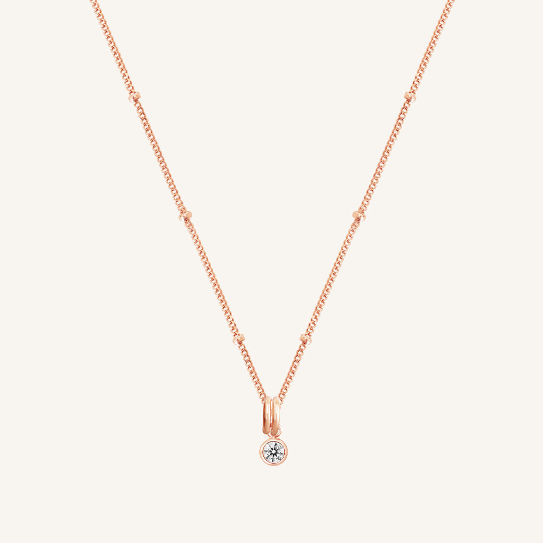 Birthstone Charm Necklace - Personalized Aura Jewelry for Women - Perfect Gift for Birthday, Anniversary & Mother's Day - Elegant Everyday Wear & Special Occasions