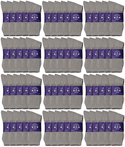 300 Pairs Womens Gray Crew