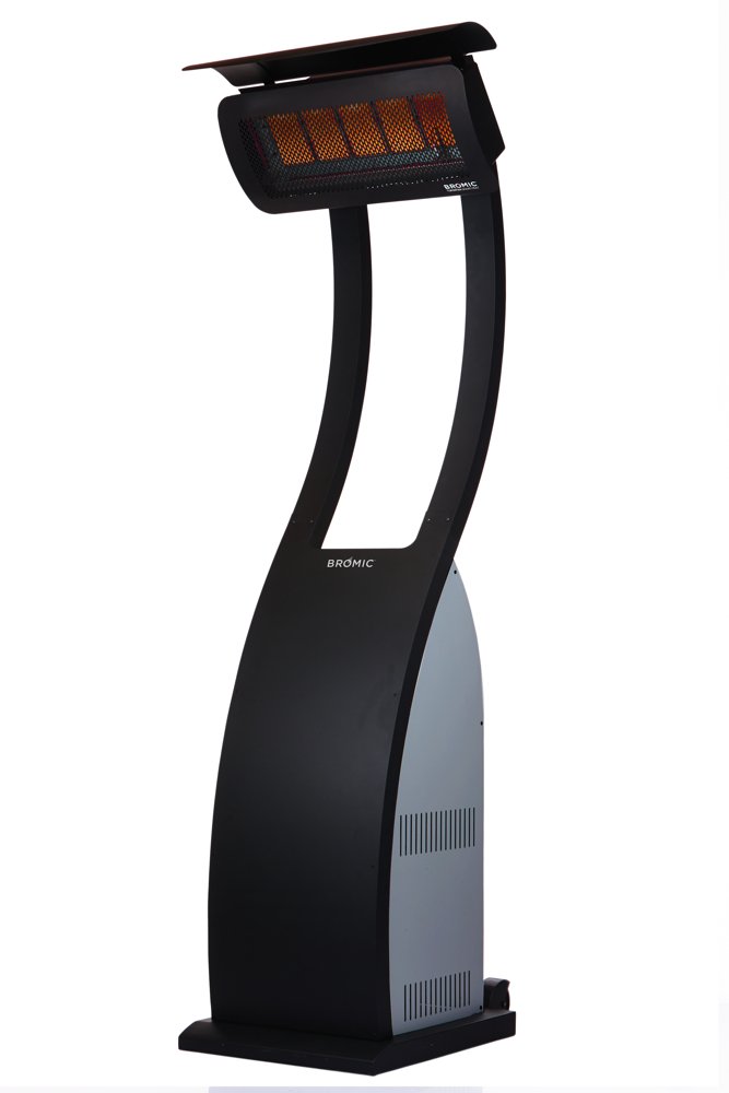 Bromic 38,500 BTU Portable Infrared Patio Heater - Outdoor Gas Radiant Heater for Patio, Deck, Restaurant & Backyard Use