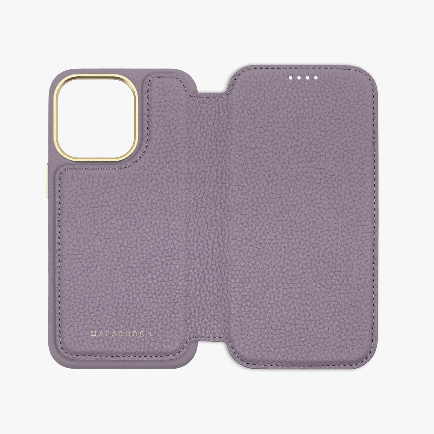 Premium iPhone 16 Pro MagSafe Leather Flip Case - Genuine Leather Wallet Cover with Card Slots & Magnetic Closure | Perfect for Business Travel & Everyday Protection