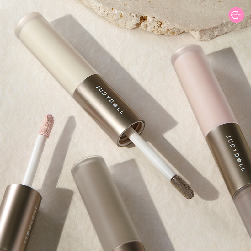 Judydoll Dual Ended Liquid Highlighter & Contour Stick - Creamy Makeup Highlighter & Contouring Stick for Face, Cheeks & Nose - Perfect for Everyday Makeup & Professional Contouring