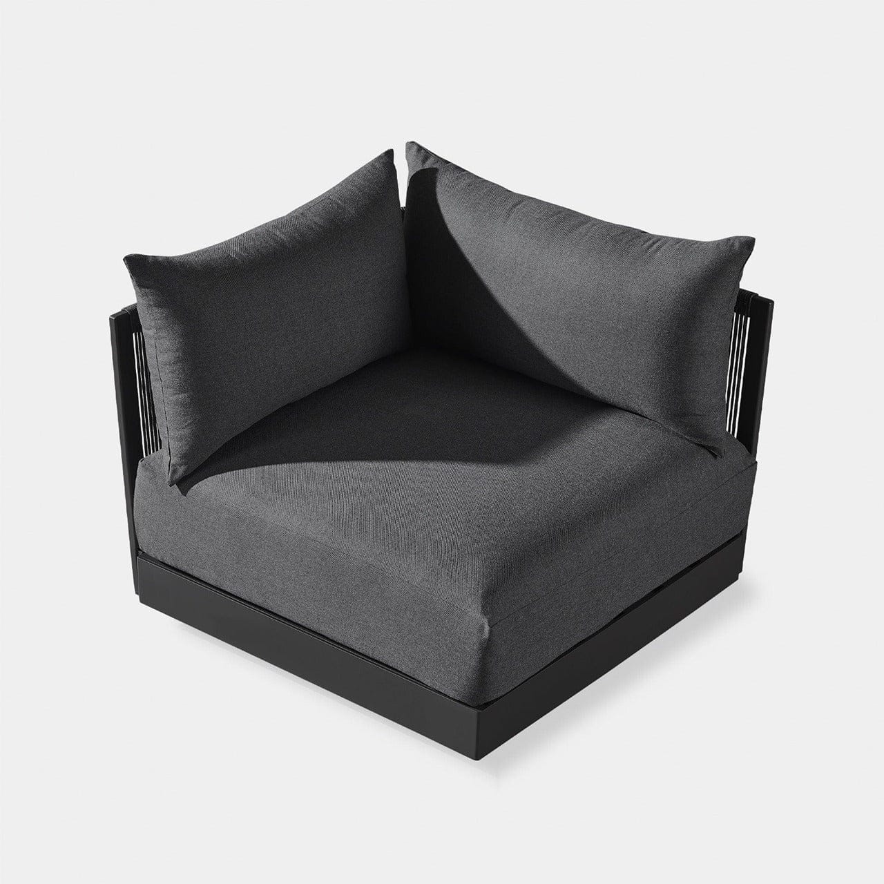 Antigua Outdoor Corner Sectional Sofa Set - Waterproof Wicker Patio Furniture for Backyard, Poolside & Garden - Comfortable All-Weather Lounge Seating