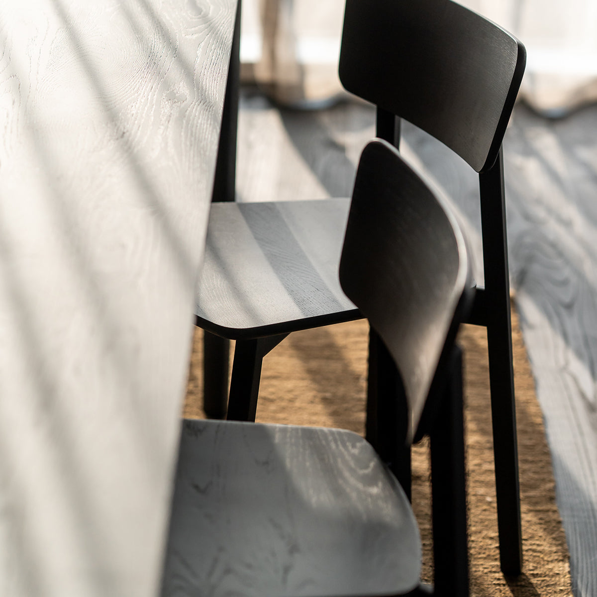 Casale Dining Chair - Modern Wooden Kitchen Chairs Set of 2, Comfortable Upholstered Seats for Dining Room, Kitchen, Breakfast Nook & Home Decor