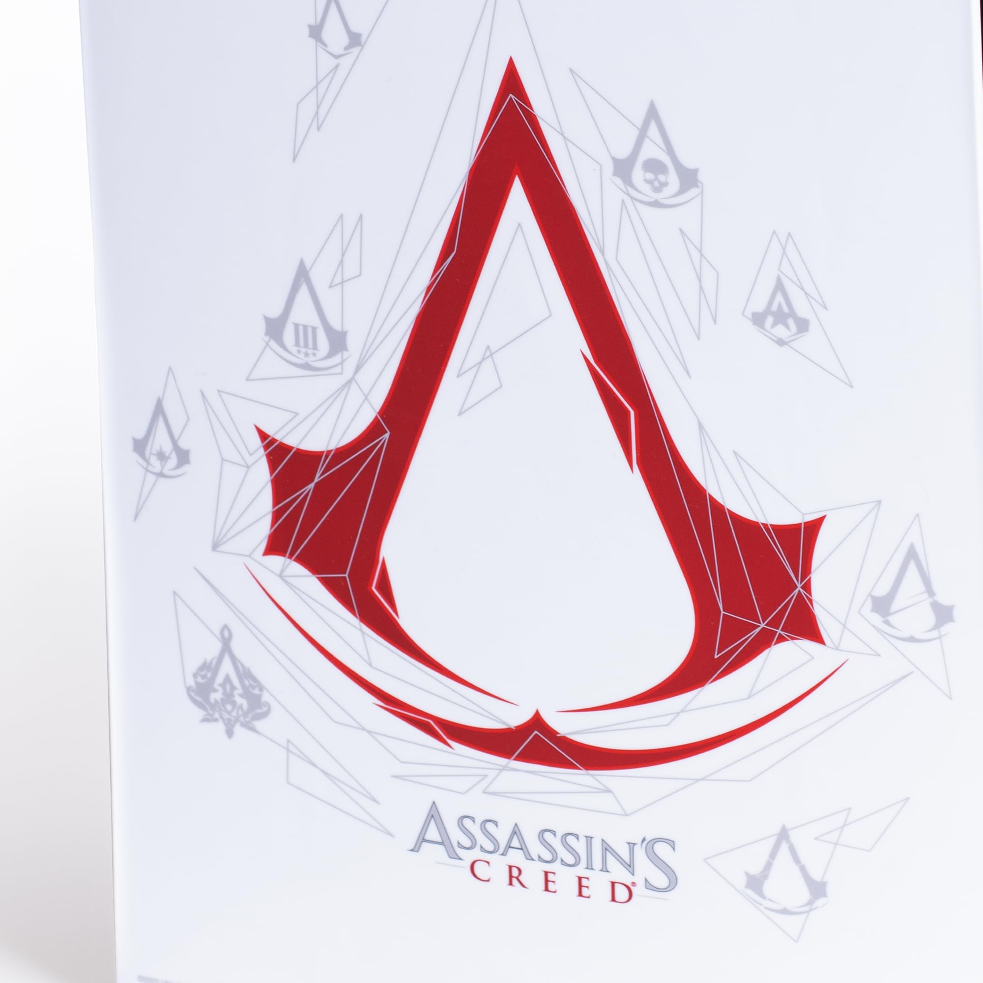 Assassin's Creed PS5 Game Case - White Flexible Silicone Cover for PlayStation 5 Disc - Perfect for Gaming Protection & Storage