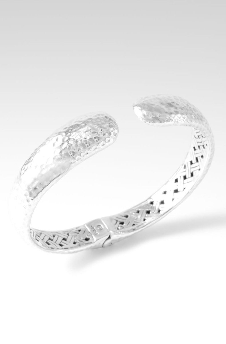 Graceful Hammered Tip to Tip Bracelet™ - Elegant Handmade Jewelry for Women | Perfect for Weddings, Parties & Everyday Wear