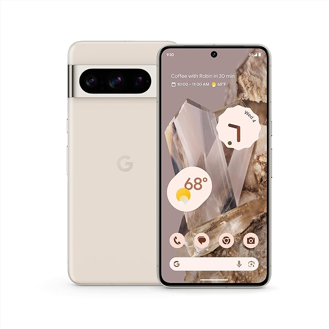 Google Pixel 8 Pro Unlocked Smartphone (128GB/256GB) - US Version with 5G, Android 14, Pro Camera - Perfect for Photography, Business & Travel