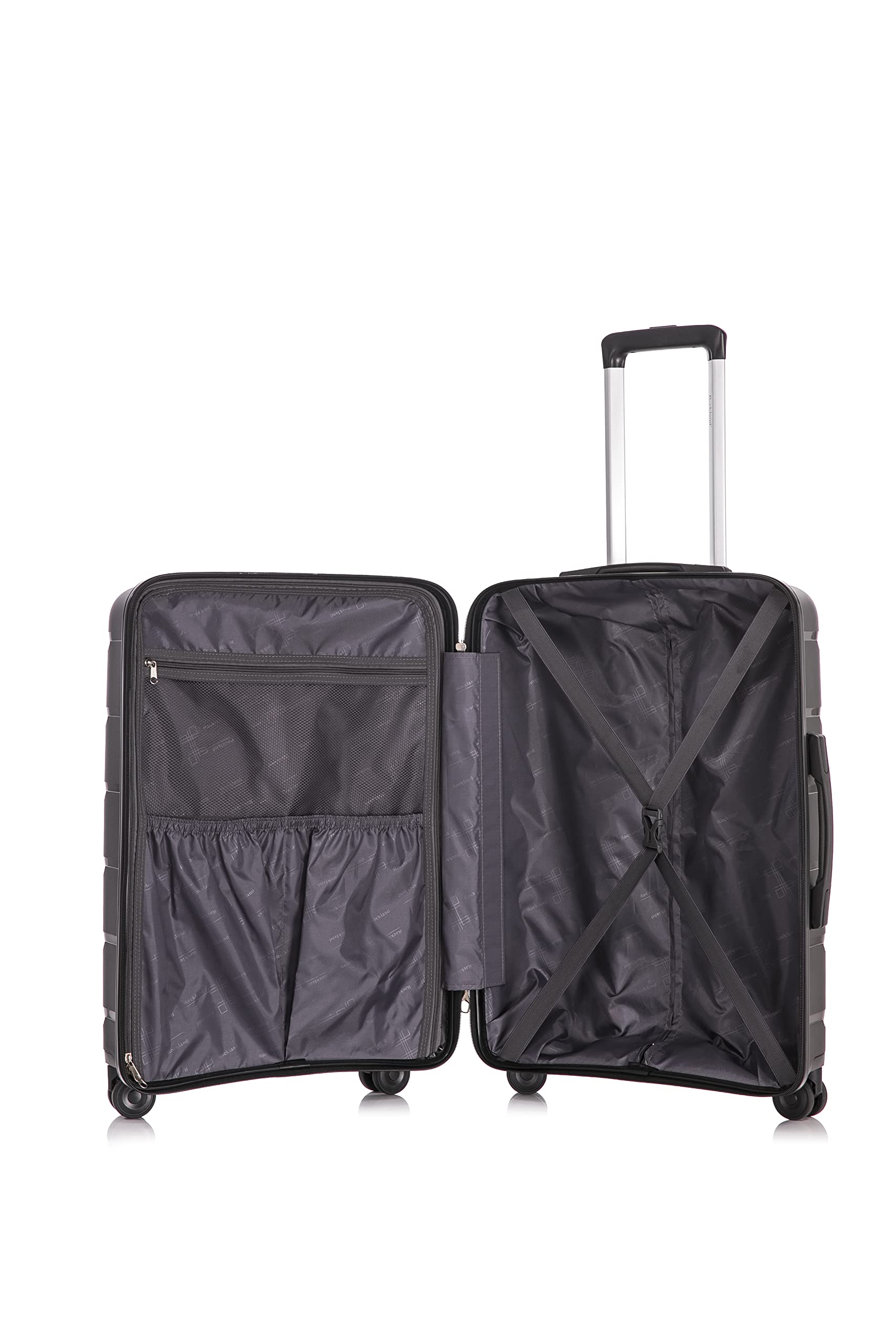 Rockland Pasadena Hardside Spinner Wheel Luggage Set - 19
